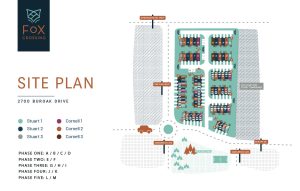 Fox Crossing London, ON Site Map